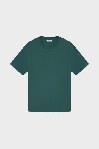 تيشرت أخضر غامق للجنسين