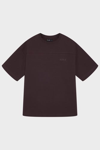 تيشيرت إنترلوك بني للجنسين