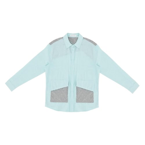 Linen Edge – قميص لينن بتصميم فريد وأسلوب جريء اخض...