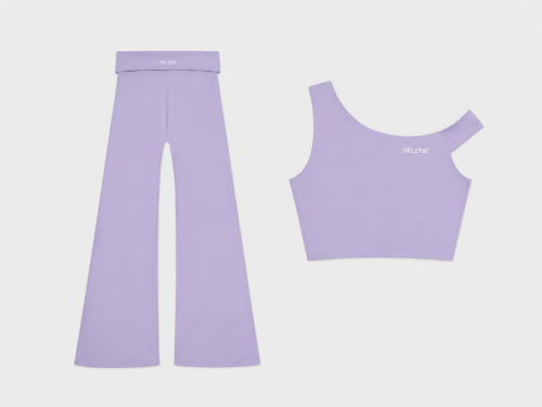 Set Fall Basic Slim GYM Light Purple
