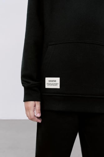 هودي أسود للأطفال