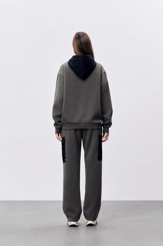 هودي رمادي للجنسين