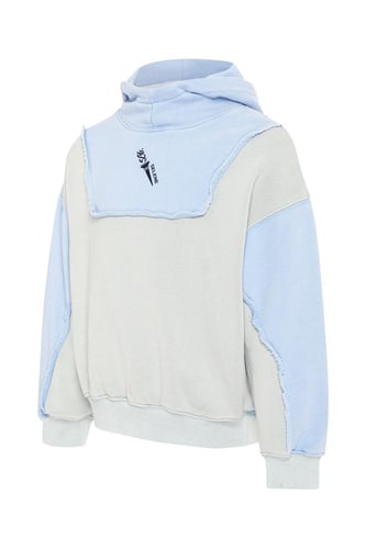 هودي بقصة واسعة ورقبة عالية بشعار سيلين للأطفال أز...