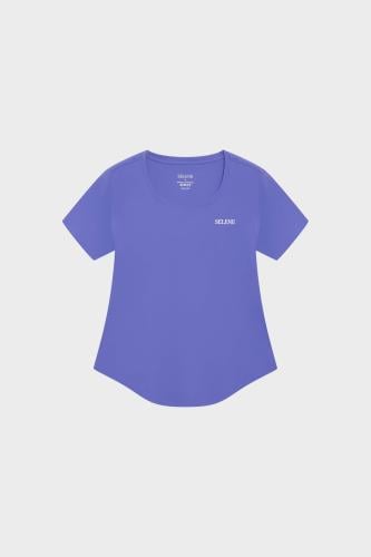 T-shirt Fall Basic Slim GYM Purple 01