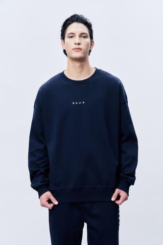 سويتر أزرق رجالي