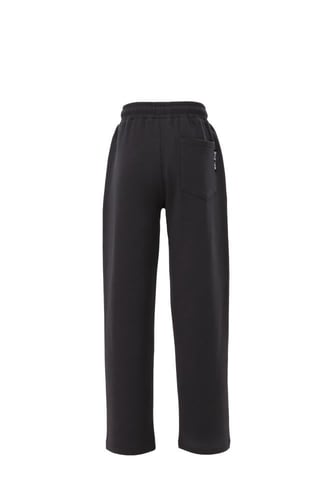 بنطال بقصة كلاسيكية من القطن للأطفال - رمادي غامق