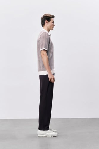 تيشرت بني رجالي