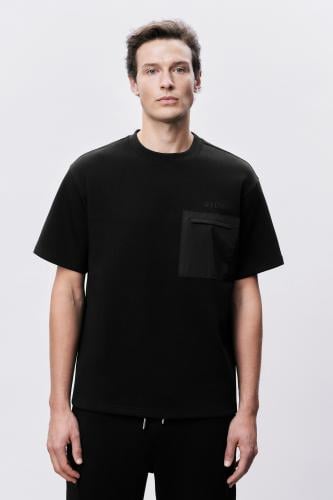 تيشرت أسود للجنسين