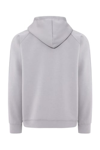 هودي كاجوال أوفرسايز للجنسين - رمادي