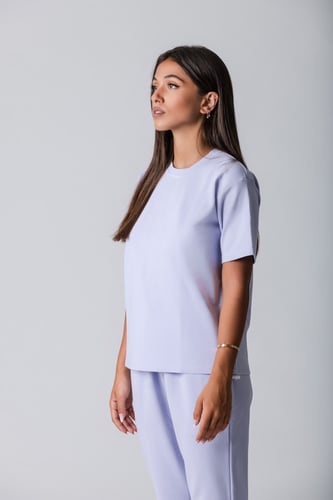 تيشيرت أواي بنفسجي