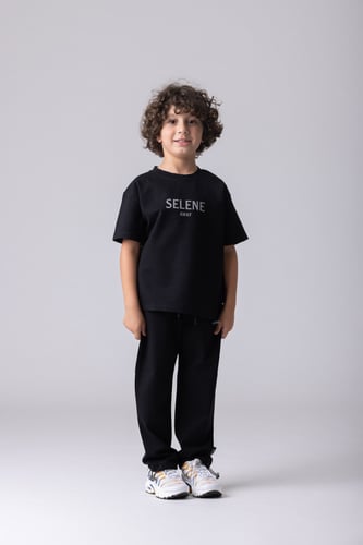 بنطلون أواي أسود للأطفال