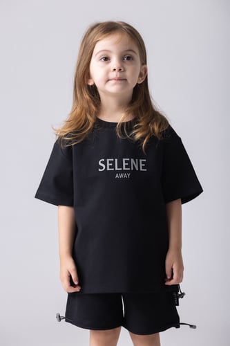 شورت أواي أسود للأطفال