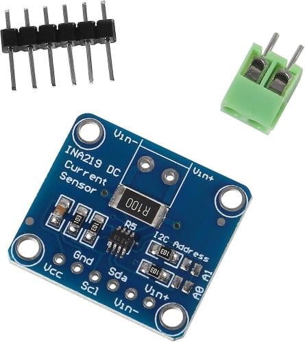حساس التيار والجهد INA219 I2C