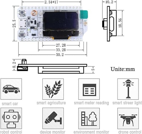 ESP32 Lora V3+shell