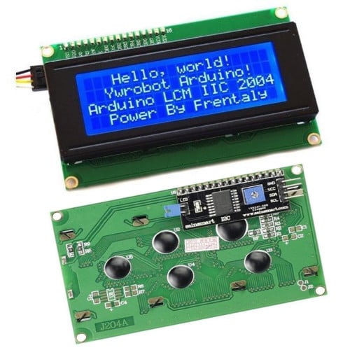 شاشة 4*20 LCD مع I2C
