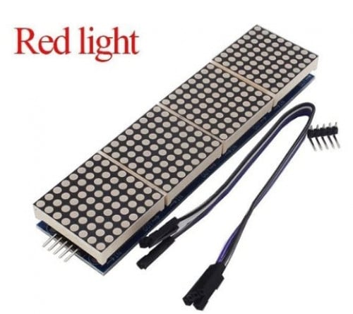 وحدة مصفوفة لمبات MAX7219 1*4