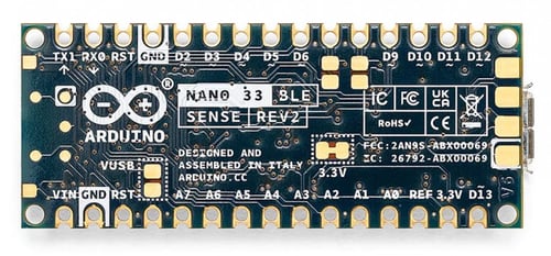 Arduino Nano 33 BLE Sense Rev2 with headers