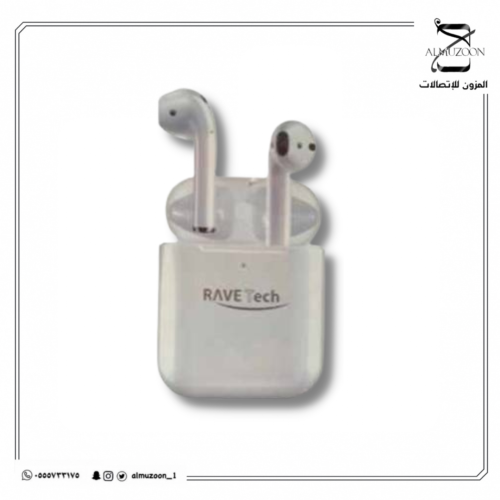 سماعات ايربودز رافتك بلوتوث الجيل الثاني