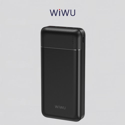 شاحن متنقل WiWU بسعة 20000mAh بأربع منافذة منفذين...
