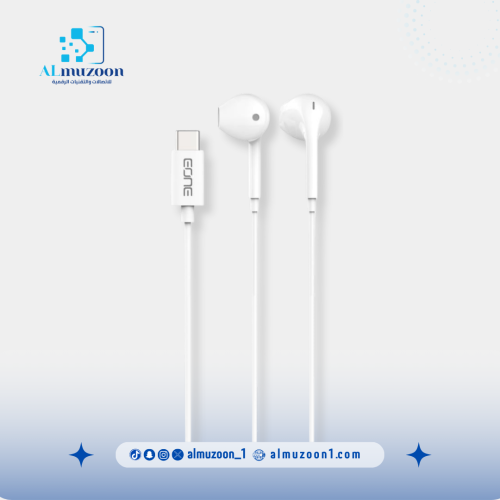 سماعة ايفون تايب سي سلك معتمدة من آبل - EONE