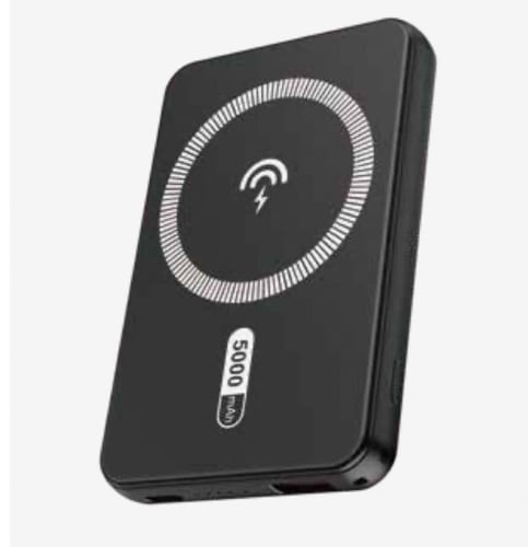 بطارية متنقلة لاسلكي بحجم صغير بقوة 5000mAh