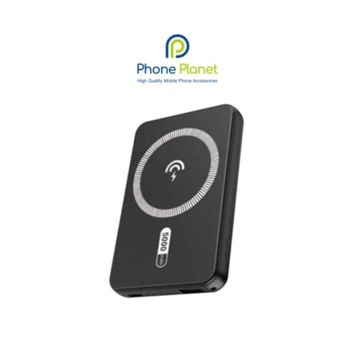 بطارية متنقلة لاسلكي بحجم صغير بقوة 5000mAh