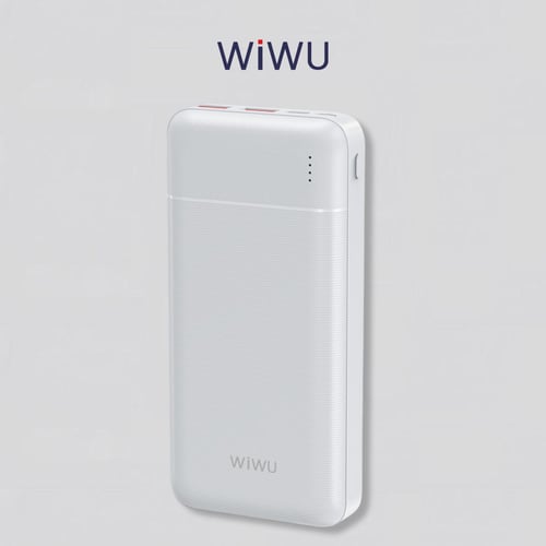 شاحن متنقل WiWU بسعة 20000mAh بأربع منافذة منفذين...