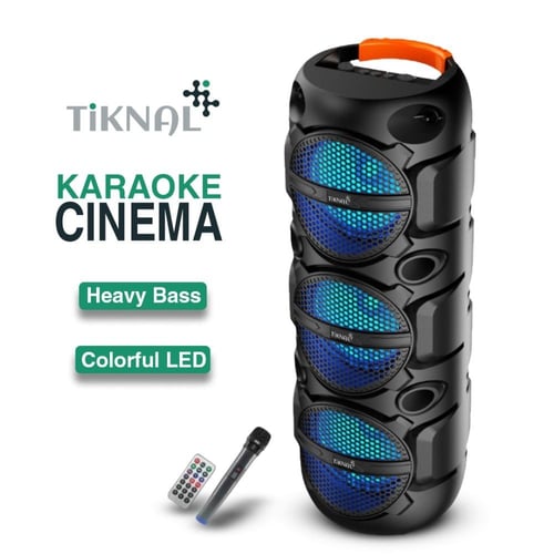 مكبر صوت حفلات تيكنال TK-H104 - 3 سماعات 8 بوصة، 3...