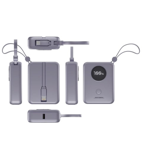 باور بانك 10000mAh بشاشة رقمية – PD سريع 22.5W مع...