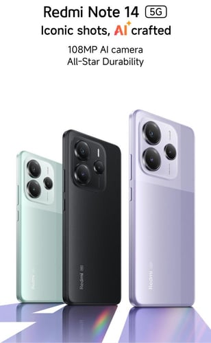 شاومي ريدمي نوت Xiaomi Redmi Note14 5G| 5G 14