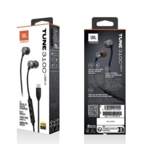 جي بي ال - 310C TUNE سماعة اذن سلكية بمنفذ تايب سي...