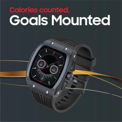 ساعة Jeebel Titan Series الذكية – شاشة 1.76 بوصة ت...