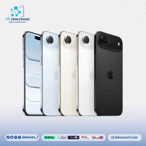 ايفون 17 اير 256 جيجا متعدد الالوان