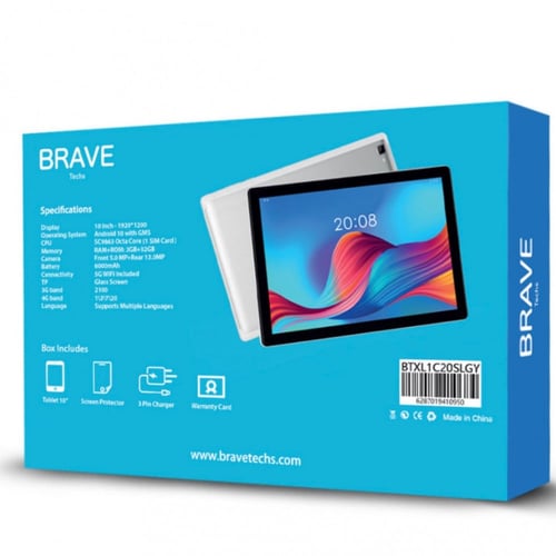 تاب بريف 10 بوصة 32 جيجا + 3 جيجا رام 4G | Brave v...