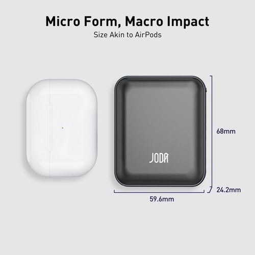 جودا - بطارية متنقلة بسعة 10000 بقوة 22.5 واط بمنف...