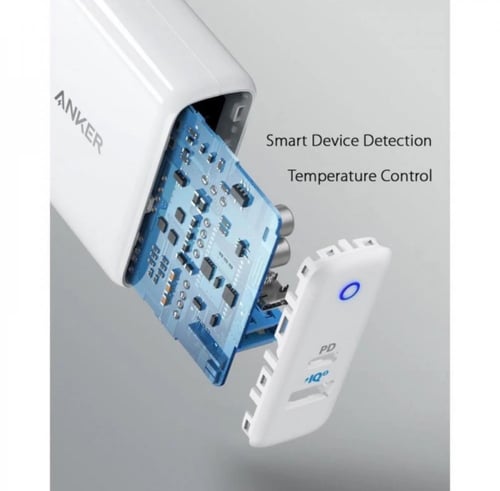 شاحن جداري انكر باور بورت بقوة 35 واط بمنفذين USB-...