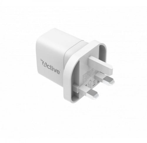 شاحن جداري نانو منفذين بقوة 20 واط من شركة آكتف