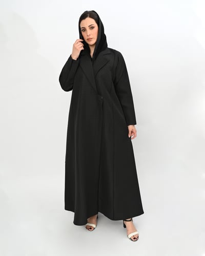 عباية بليزر بتفتة