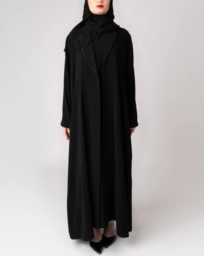 عباية بليزر بوردة قماشية ا نجمة تماراي