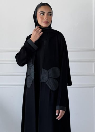 عباية A-line بوردة ا نجمة تماراي