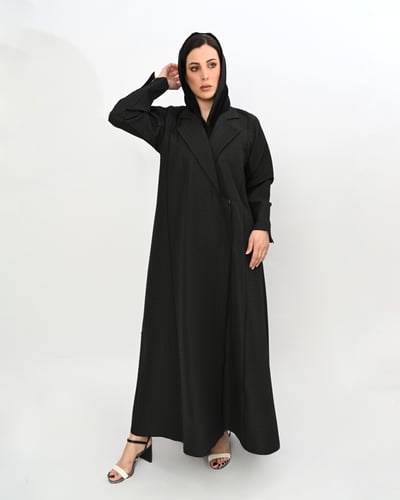 عباية بليزر بتفتة