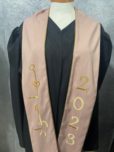 تفصيل وشاح تخرج