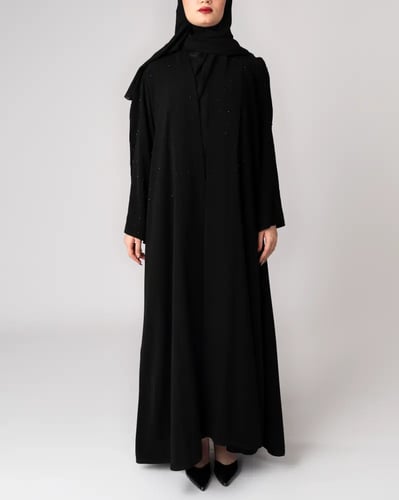 عباية كريب شك يدوي ا نجمة تماراي