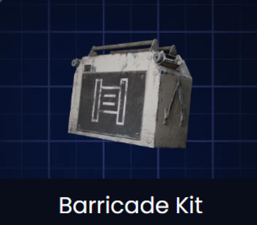 Barricade set blueprint