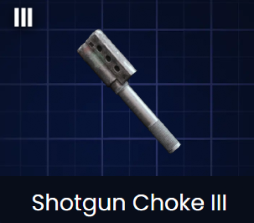 Shotgun Choke III Blueprint