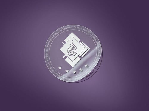 طباعة ستيكرات 10 سم - 100 حبة