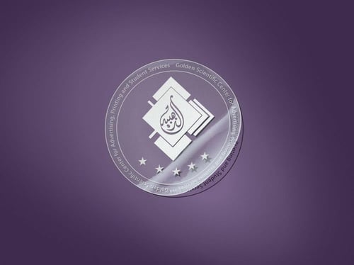 طباعة ستيكرات 5 سم - 100 حبة