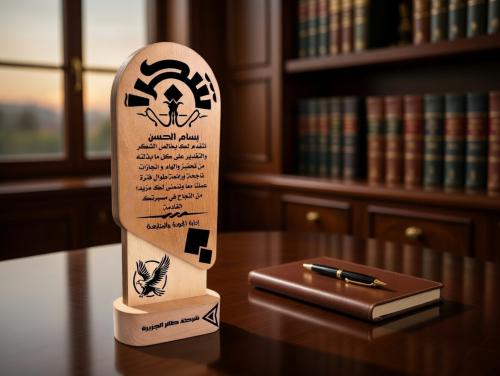 درع فاخر خشبي 003