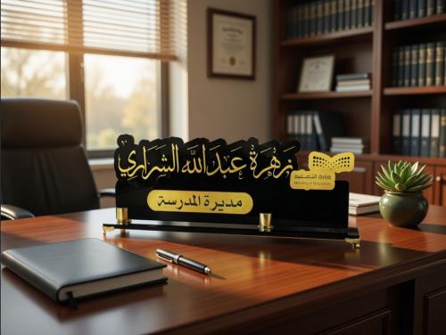 لوحات مكتبية إكريليك