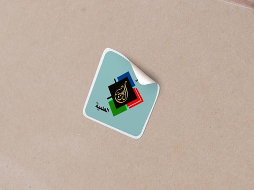 طباعة ستيكرات 7 سم - 100 حبة